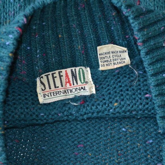 Vintage Stefano International 90s Oversized Sweater Size L - Picture 4 of 5